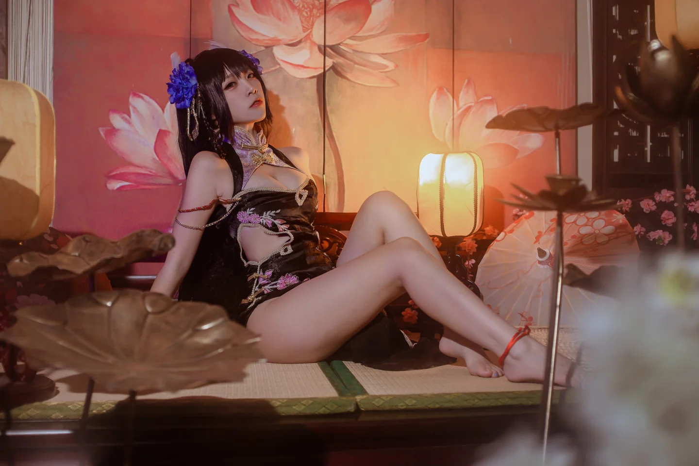 二佐Nisa - No.192 比叡·红梅垂香 [24P-368MB] tg@simisebaisi 【丝足阁】014.webp